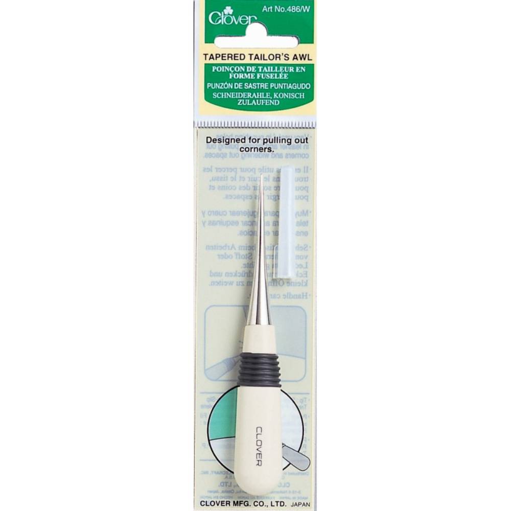 Tapered Awl / Punzón de Sastre Puntiagudo Costura clover