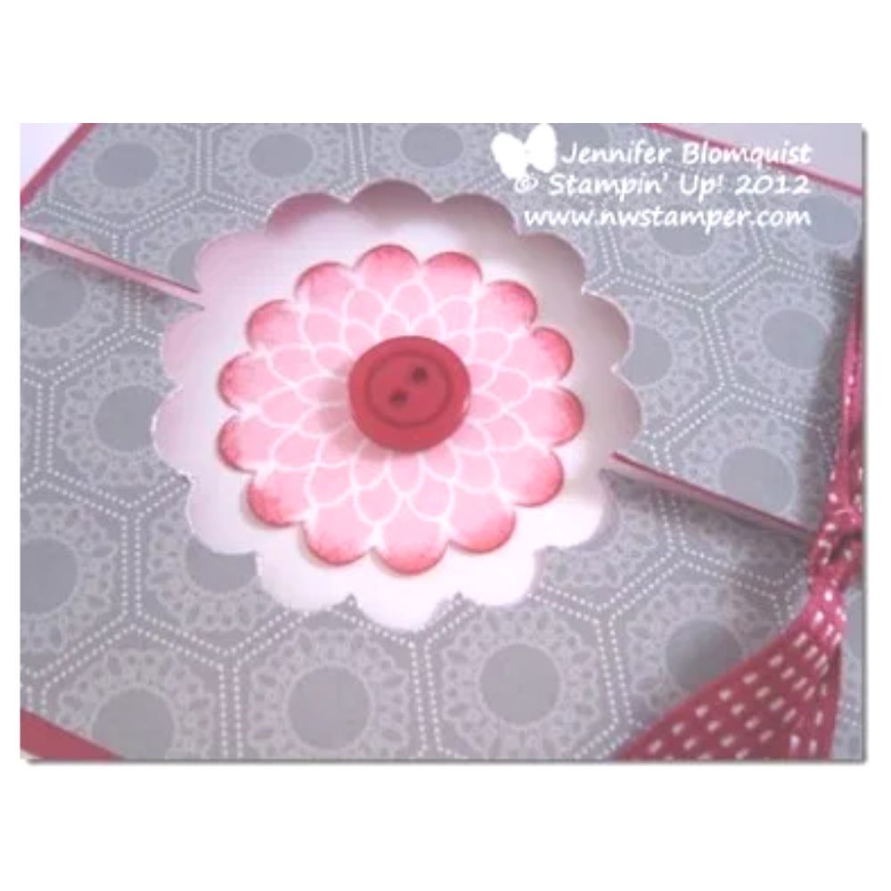 Clear Cut Punch Scallop Circle 1" / Perforadora de Círculo Onditas 2.54cm Perforadoras We R Memory Keepers