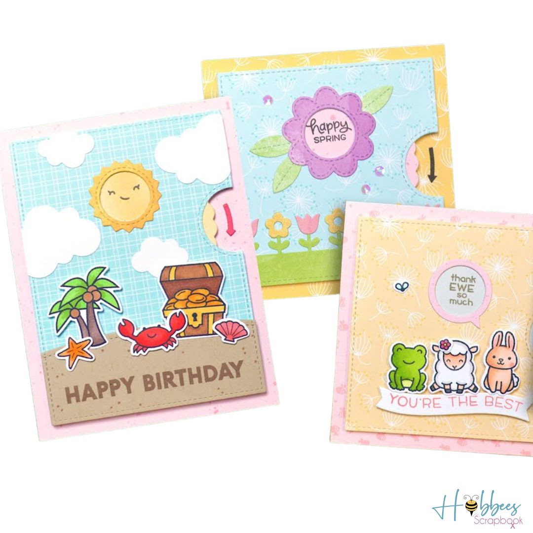 Flower and Sun / Suaje Flor y Sol Dados de Corte / Suajes / Troqueles Lawn Fawn