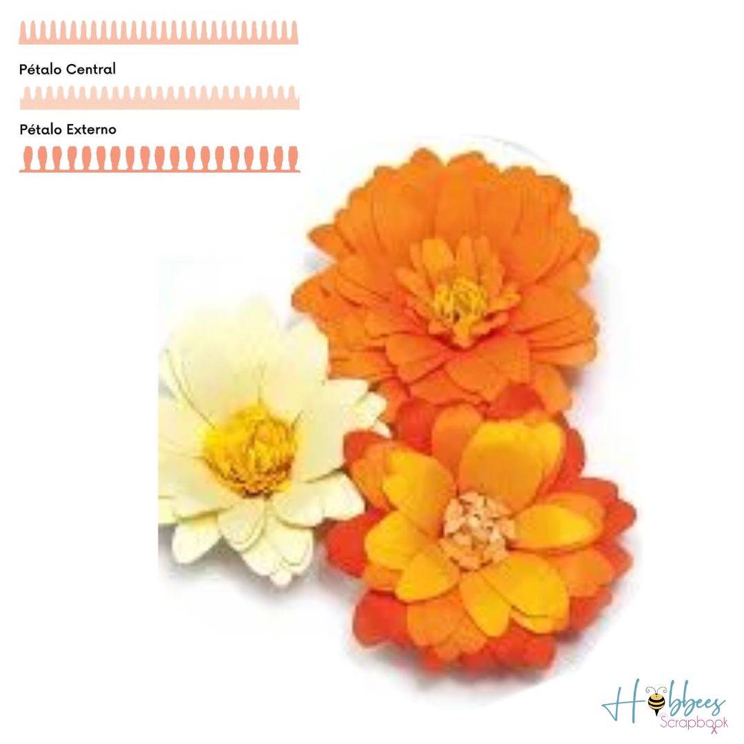 Dahlia & Daisy Die / Suaje para Filigrana de Dalia y Margarita Dados de Corte / Suajes / Troqueles Quilled Creations