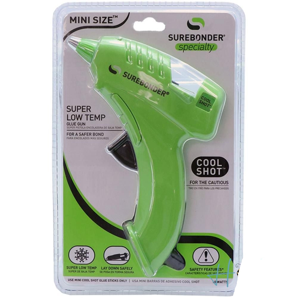 Super Low-Temp Mini Glue Gun / Mini Pistola de Pegamento de Temperatura Súper Baja Adhesivos / Pegamentos SureBonder