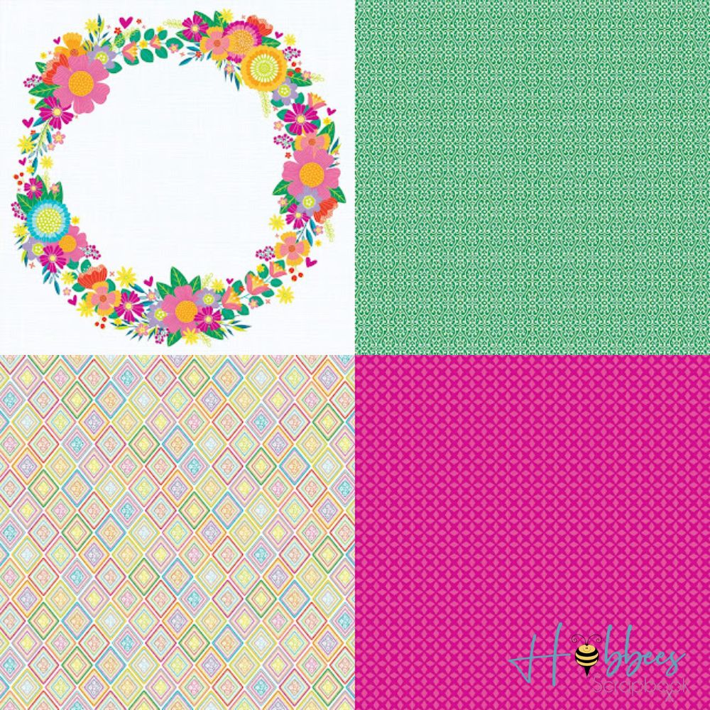 Splendid Paper Pad 12 x 12" / Block de Papel Espléndido Papel American Crafts