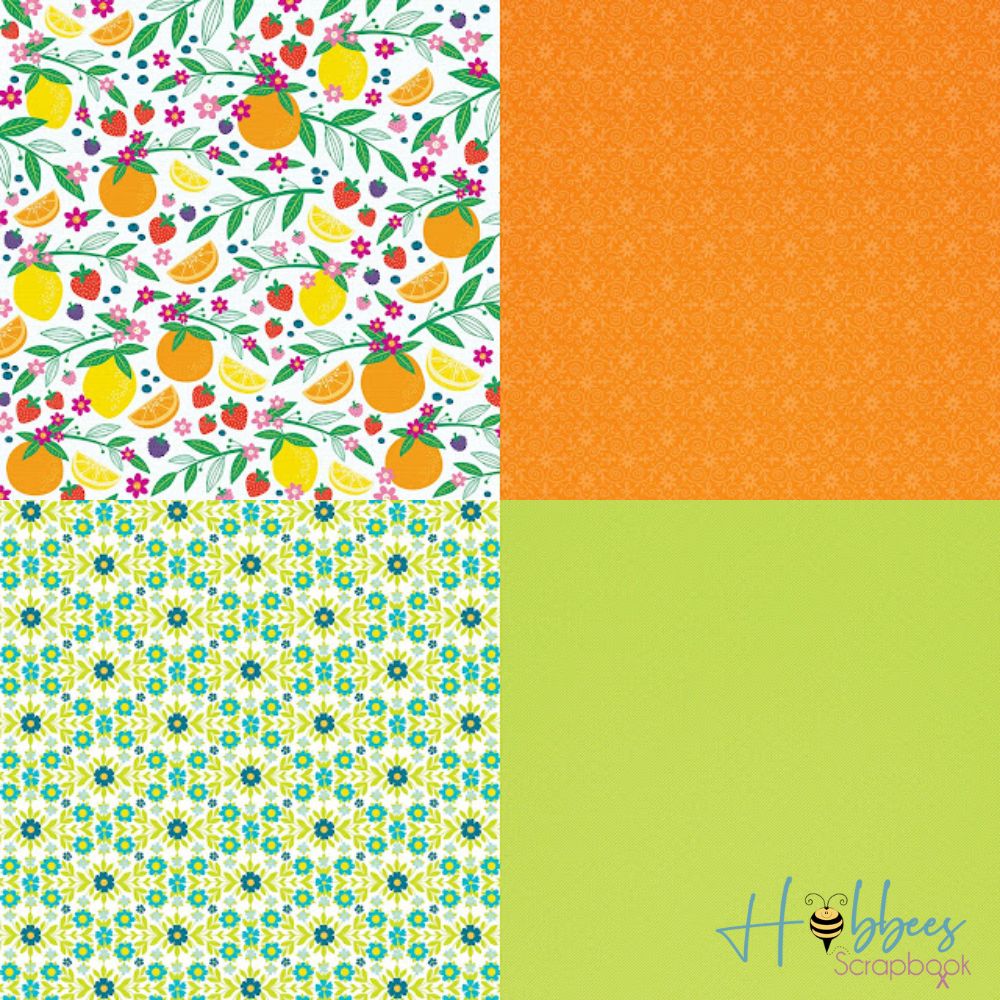 Splendid Paper Pad 12 x 12" / Block de Papel Espléndido Papel American Crafts