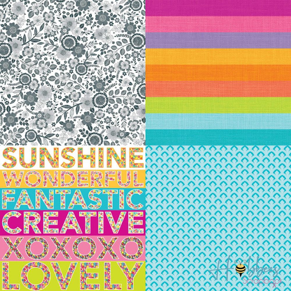 Splendid Paper Pad 12 x 12" / Block de Papel Espléndido Papel American Crafts