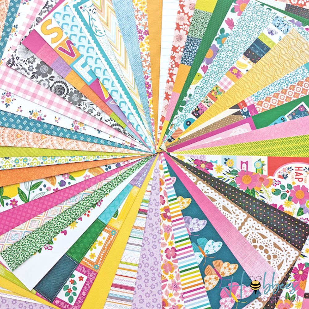 Splendid Paper Pad 12 x 12" / Block de Papel Espléndido Papel American Crafts