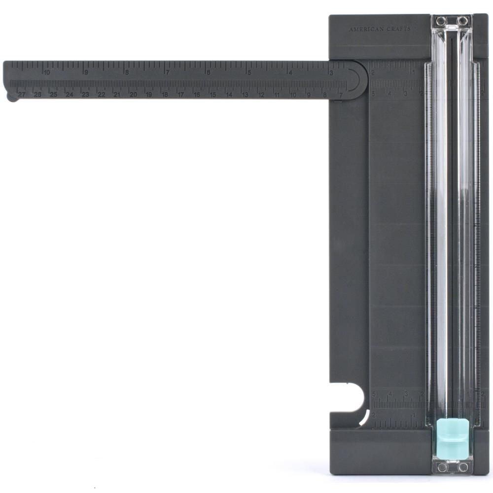 Turquoise Craft Blade Trimmer 9" / Cortadora Para Papel Turquesa Cortadoras / Guillotinas American Crafts