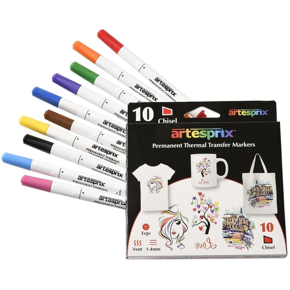 Iron-On-Ink Sublimation Markers / Marcadores para Sublimación Marcadores & Plumones Artesprix