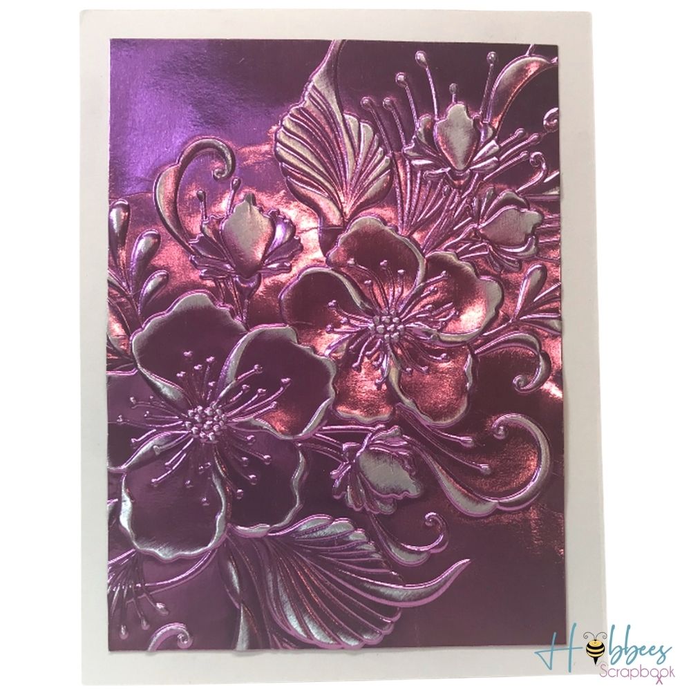 Metallic Jewel Paper Pad 8X8" / Bloc de Papel Metálico Papel Tim Holtz