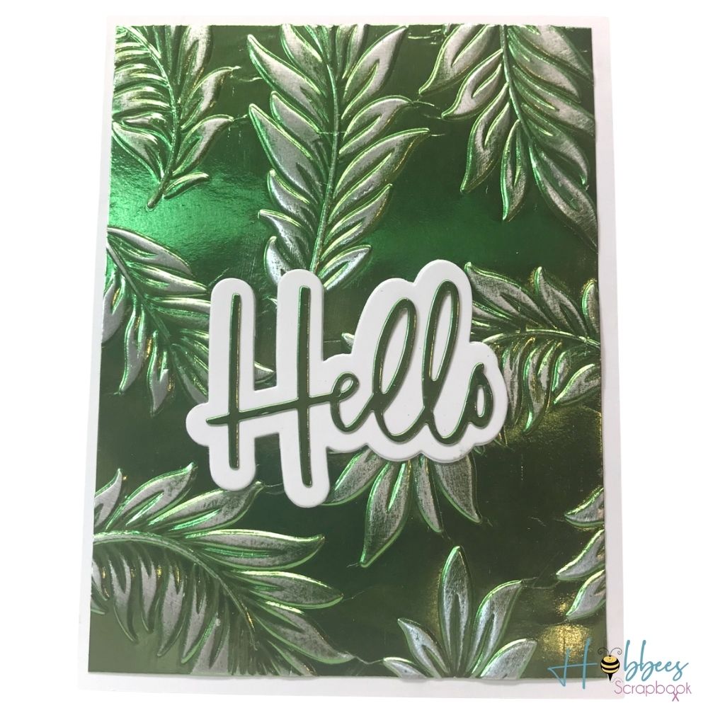 Metallic Jewel Paper Pad 8X8" / Bloc de Papel Metálico Papel Tim Holtz