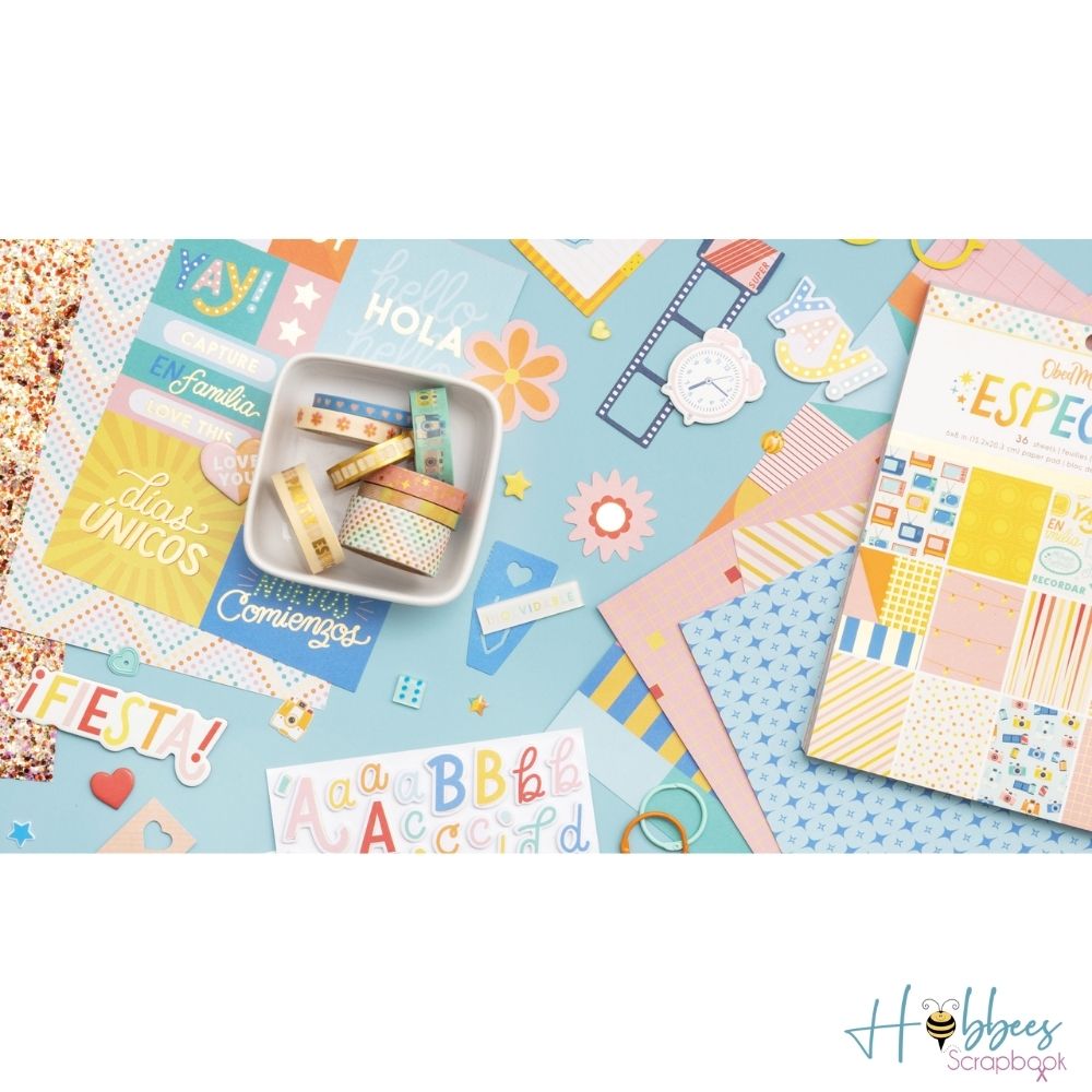 Especial Single-Sided Paper Pad 6 x 8" / Block de Papel Especial Papel American Crafts