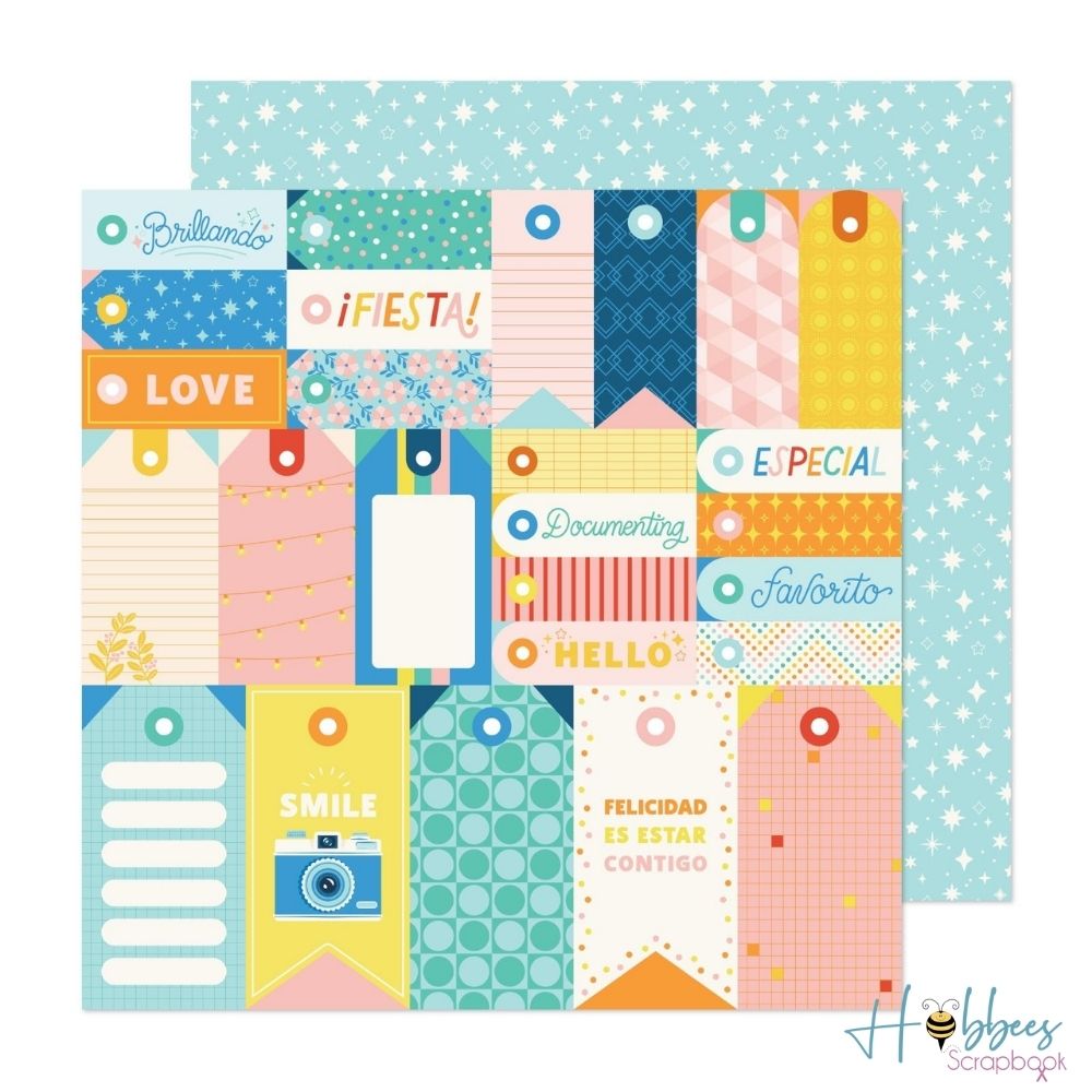 Especial Single-Sided Paper Pad 12 x 12" / Block de Papel Especial Papel American Crafts
