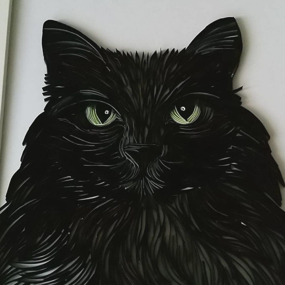 Quilling Strip Paper B&W / Tiras de Papel para Filigrana Blanco Negro Filigrana Bazzill