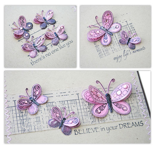 Clear Cut Punch 2" Butterflies / Perforadora de Mariposa Perforadoras We R Memory Keepers