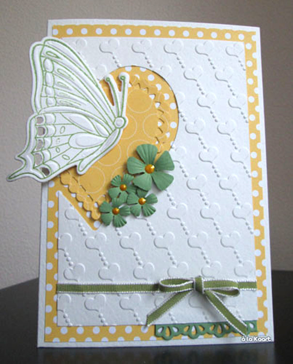 Tiny´s Butterflies Die & Stamp / Set de Suajes y Sellos de Mariposas Dados de Corte / Suajes / Troqueles Marianne design