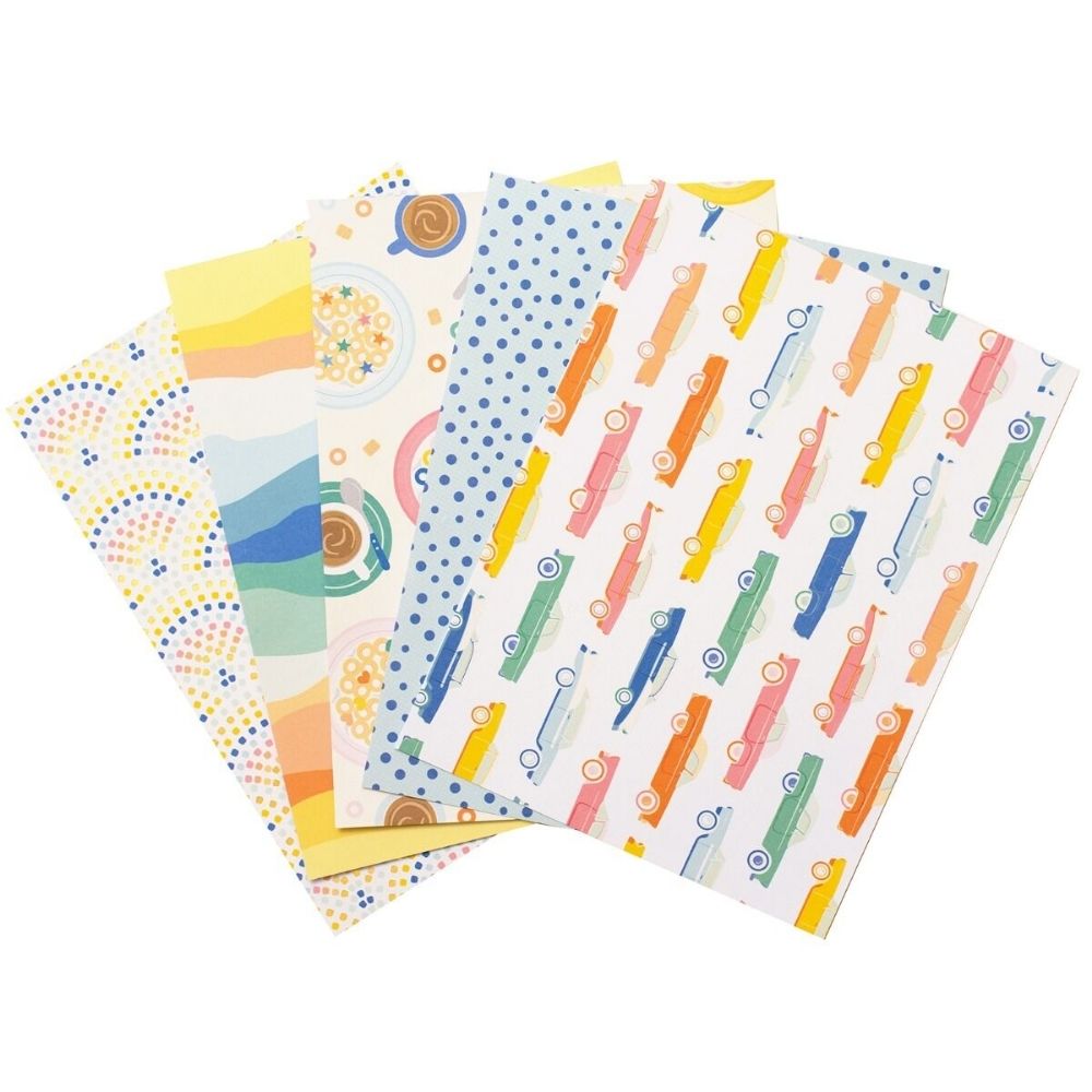 Buenos Dias Single-Sided Paper Pad 6 x 8" / Block de Papel Estampado Papel American Crafts