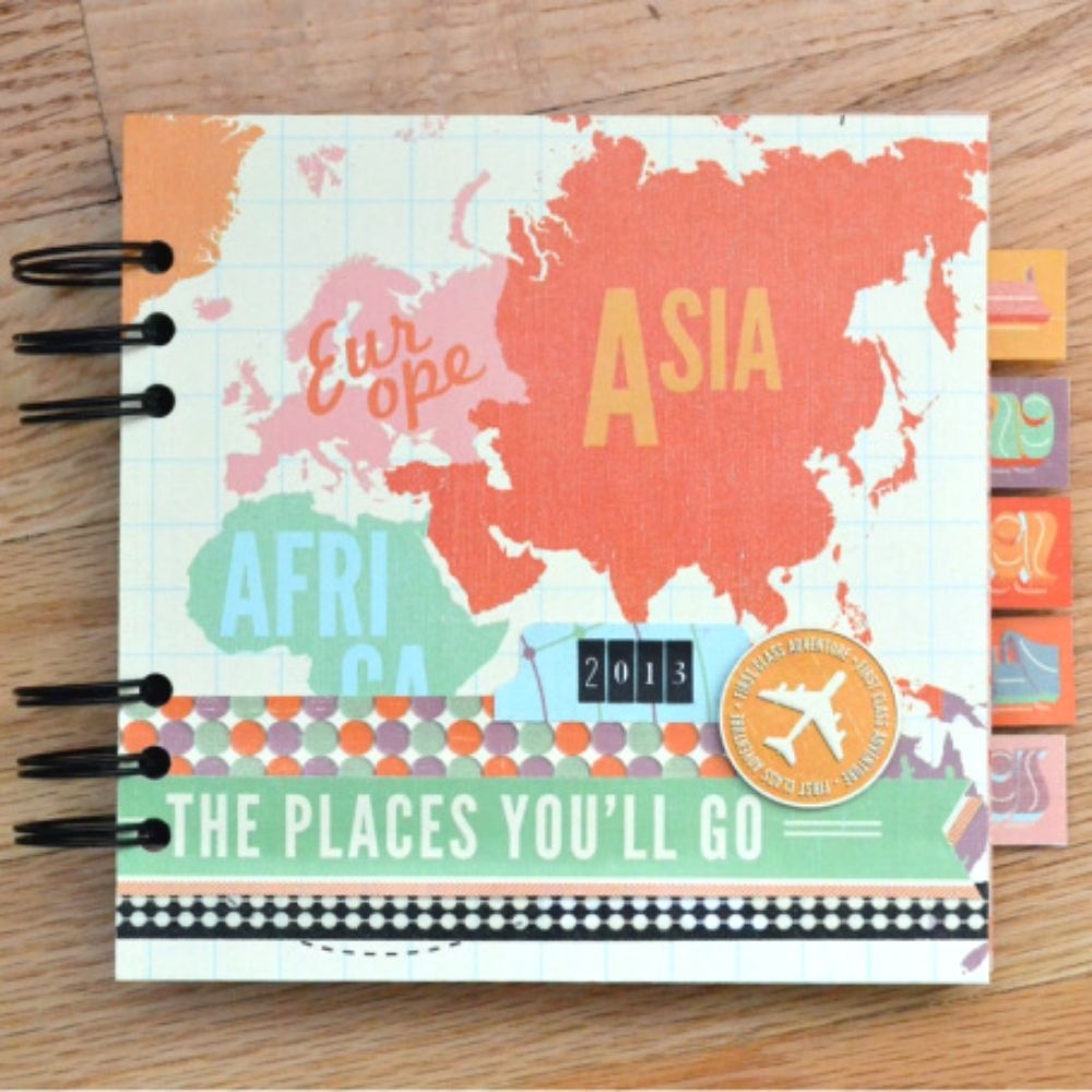 Designer Book Board 6x6" / 2 Portadas de Cartón Cinch 6" Encuadernacion We R Memory Keepers