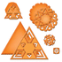 Shapeabilities Cut, Fold & Tuck Dies Star Dreams / Suajes de Corte Y Doblez Estrella Descontinuado Spellbinders