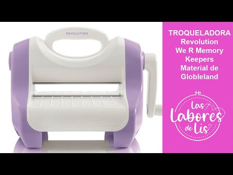 Revolution Cutting & Embossing Machine Lilac / Máquina Revolution Suajadora Suajadoras / Troqueladoras We R Memory Keepers