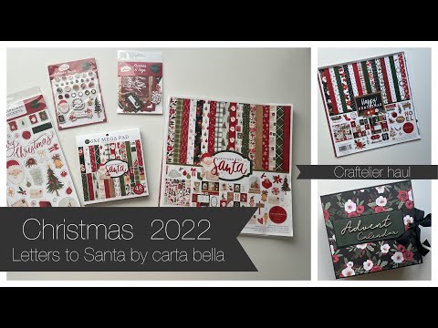 Letters to Santa Paper Pad 6 " / Bloc de Papel Navideño Papel Carta Bella