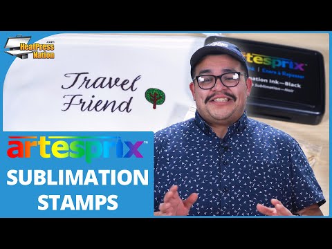 Iron-On-Ink Sublimation Stamp Pad Black / Tinta Negra para Sublimación Tintas Artesprix