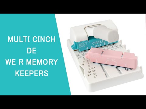 Multi Cinch Tool / Engargoladora Mini Cinch Múltiple Máquinas We R Memory Keepers