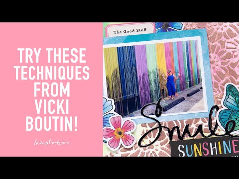 Mixed Media Foundations Paper 12" / Papel Para Medios Mixtos Papel Vicki Boutin