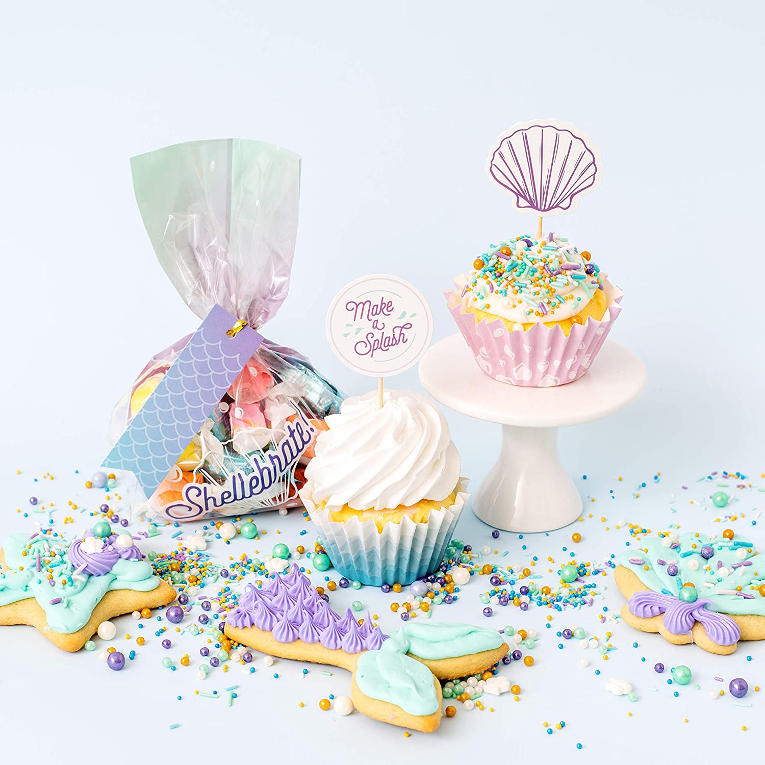 Mermaid Decorating Kit / Set Para Hacer y Decorar Galletas de Sirena Repostería Sweet Tooth Fairy