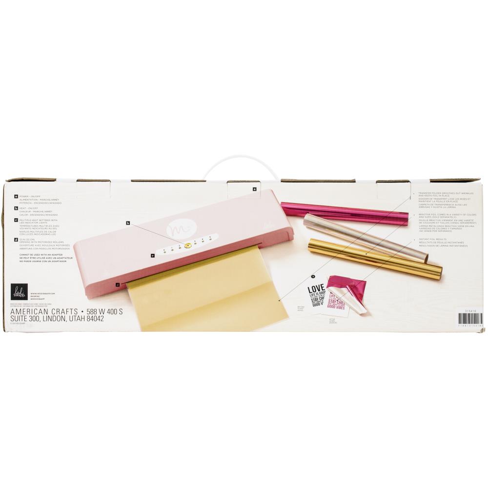 Minc Foil Machine Blush 12"  / Máquina para Foil Edición Especial Blush Minc Heidi Swapp