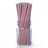 Paper Straws / Popote de Papel Decorativo Rosa Repostería American Crafts
