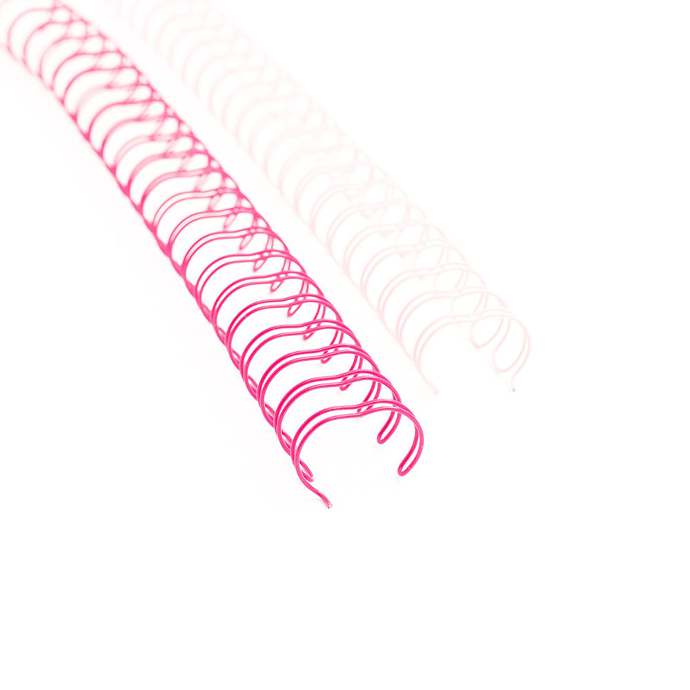 Cinch Wires Pink 0.625" / 4 Arillos Metálicos Rosas Arillos para Engargolar We R Memory Keepers