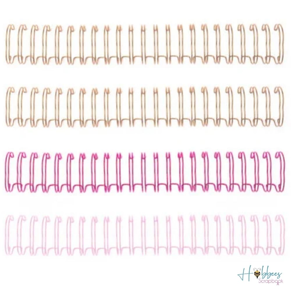 Cinch Wires Value Pack 0.625" / 16 Arillos Metálicos Arillos para Engargolar We R Memory Keepers
