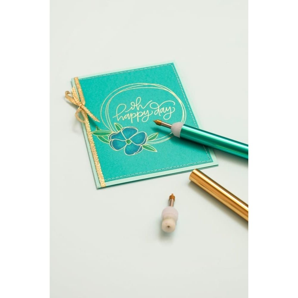 EA Foil Quill Cordless Freestyle Pen / Bolígrafo Inalámbrico Foil Quill Herramientas We R Memory Keepers