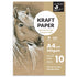 Kraft A4 Paper 200gsm / 10 Hojas de Papel Kraft Descontinuado Tim Holtz