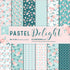 Pastel Delight Cardstock Pack 6" / Paquete de 24 Hojas de Cartulina Decorativa Descontinuado Little Birdie