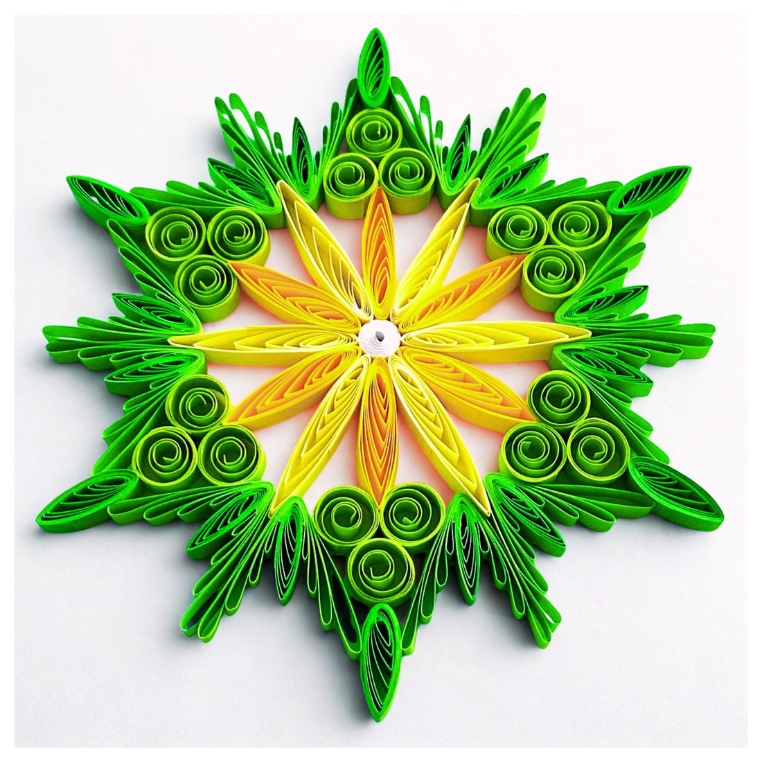 Tiras de Papel para Filigrana 5mm Verde Fluorescente Filigrana Hobbees