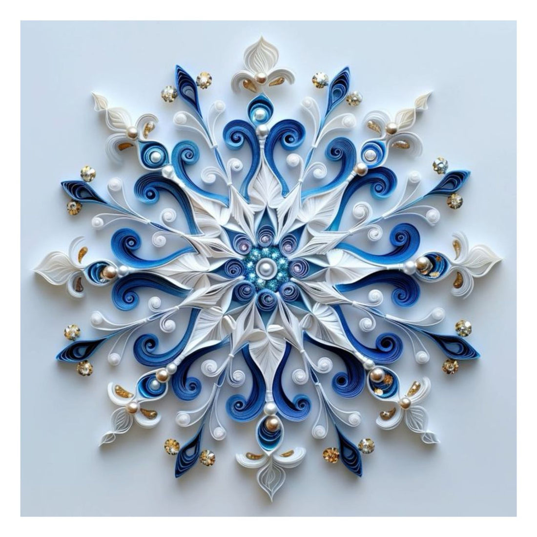 Tiras de Papel para Filigrana 5mm Azul Rey Filigrana Hobbees