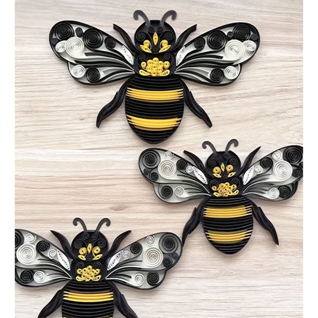 Tiras de Papel para Filigrana 5mm Amarillo Medio Filigrana Hobbees