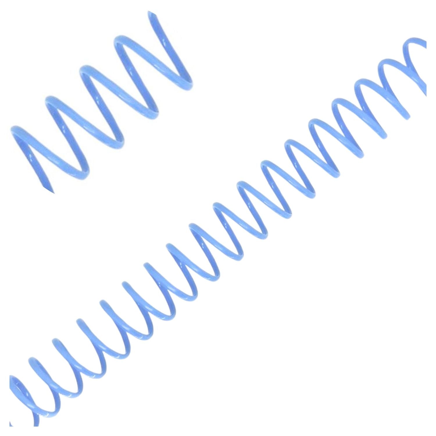 5 Espirales para Encuadernación 4:1, 25mm, Color 