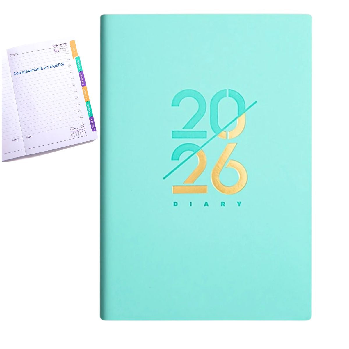 Agenda 2026 en Español Menta Agendas y Journals Hobbees