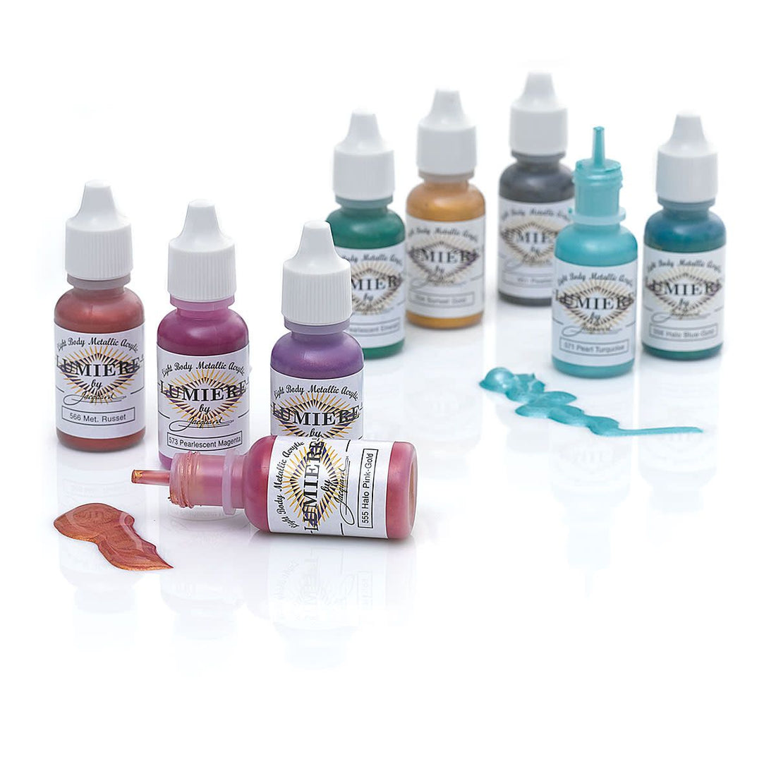 Lumiere Exciter Pack Halo Jewel / Pinturas AcrÃlicas Metálicas y Aperladas Acrìlicos Jacquard