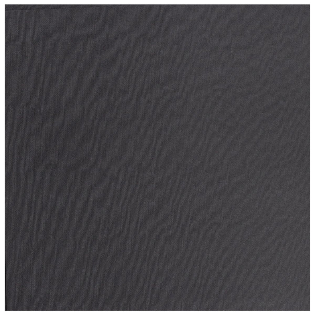 Black Cardstock 12"  / 1 Hoja de Cartulina Texturizada Negra Papel, Hojas Sueltas American Crafts