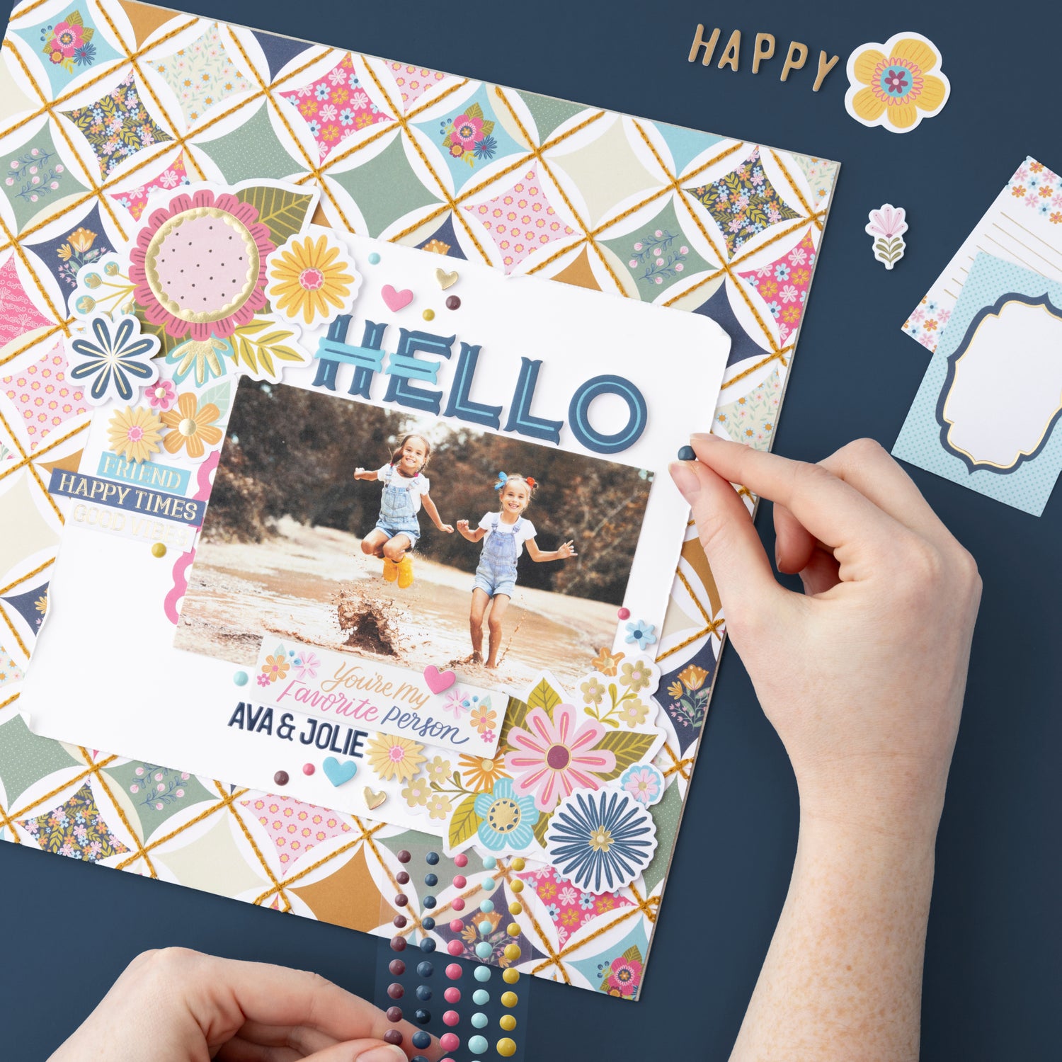 Joyful Notes Colección Completa Papel American Crafts