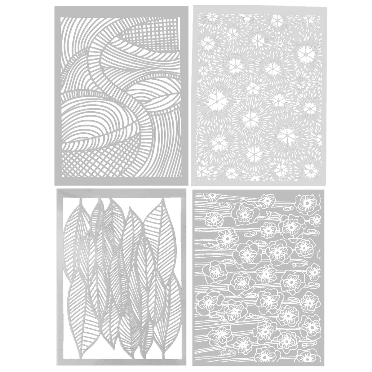 4 Plantillas Decorativas 