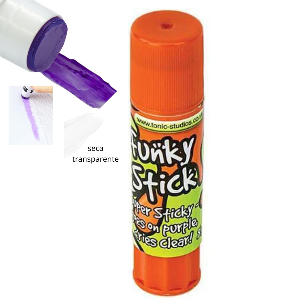 Funky Glue Stick / Barra de Pegamento