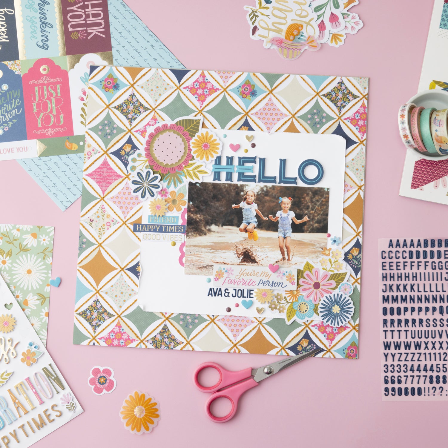 Joyful Notes Colección Completa Papel American Crafts