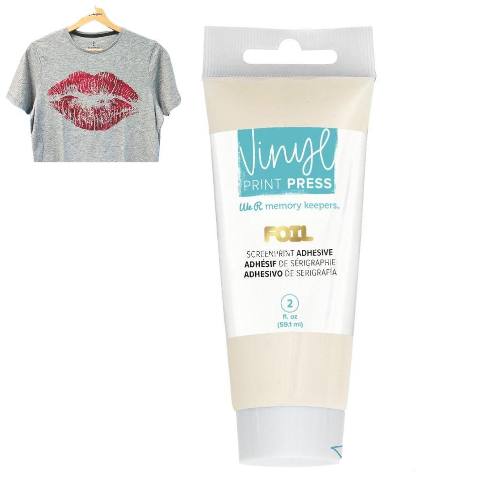 Vinyl Print Press Foil Adhesive Paste / Adhesivo en Pasta para Foil Adhesivos / Pegamentos We R Memory Keepers
