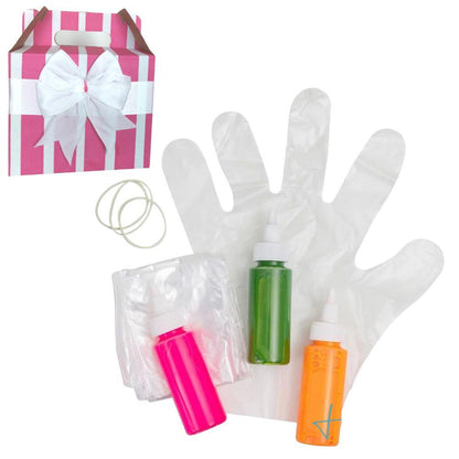 Tie Dye Kit 82 pz / Kit para Teñido Textil con Caja de Regalo Descontinuado American Crafts