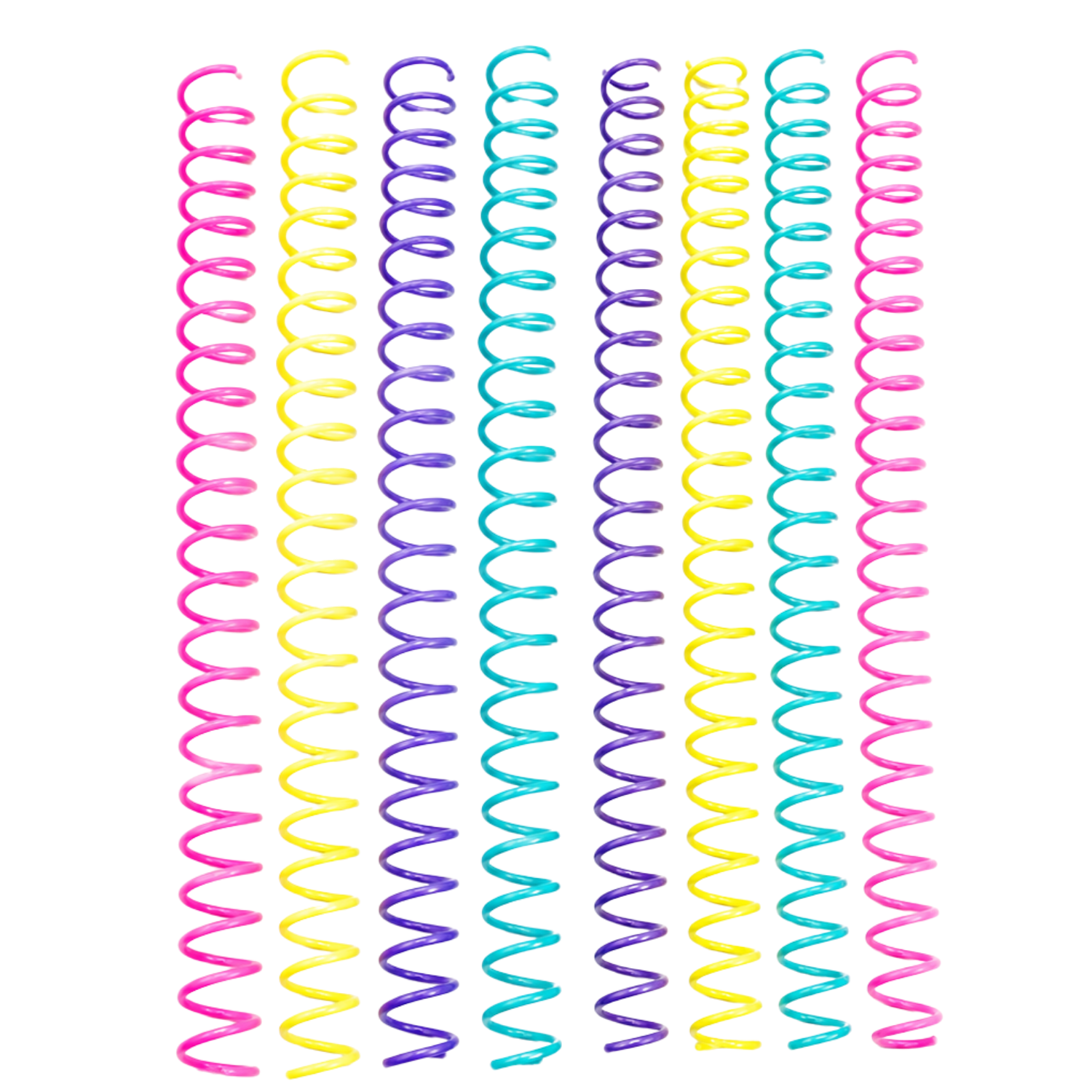 8 Espirales de Plastico Journelle Pastel 15mm/20mm Arillos para Engargolar Angie Guerra &amp; Hobbees