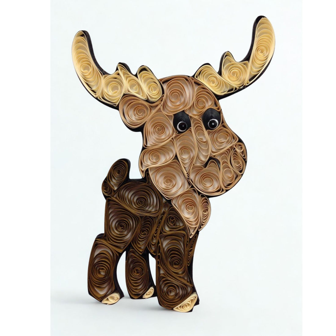 Tiras de Papel para Filigrana 5mm Marrón Claro Filigrana Hobbees