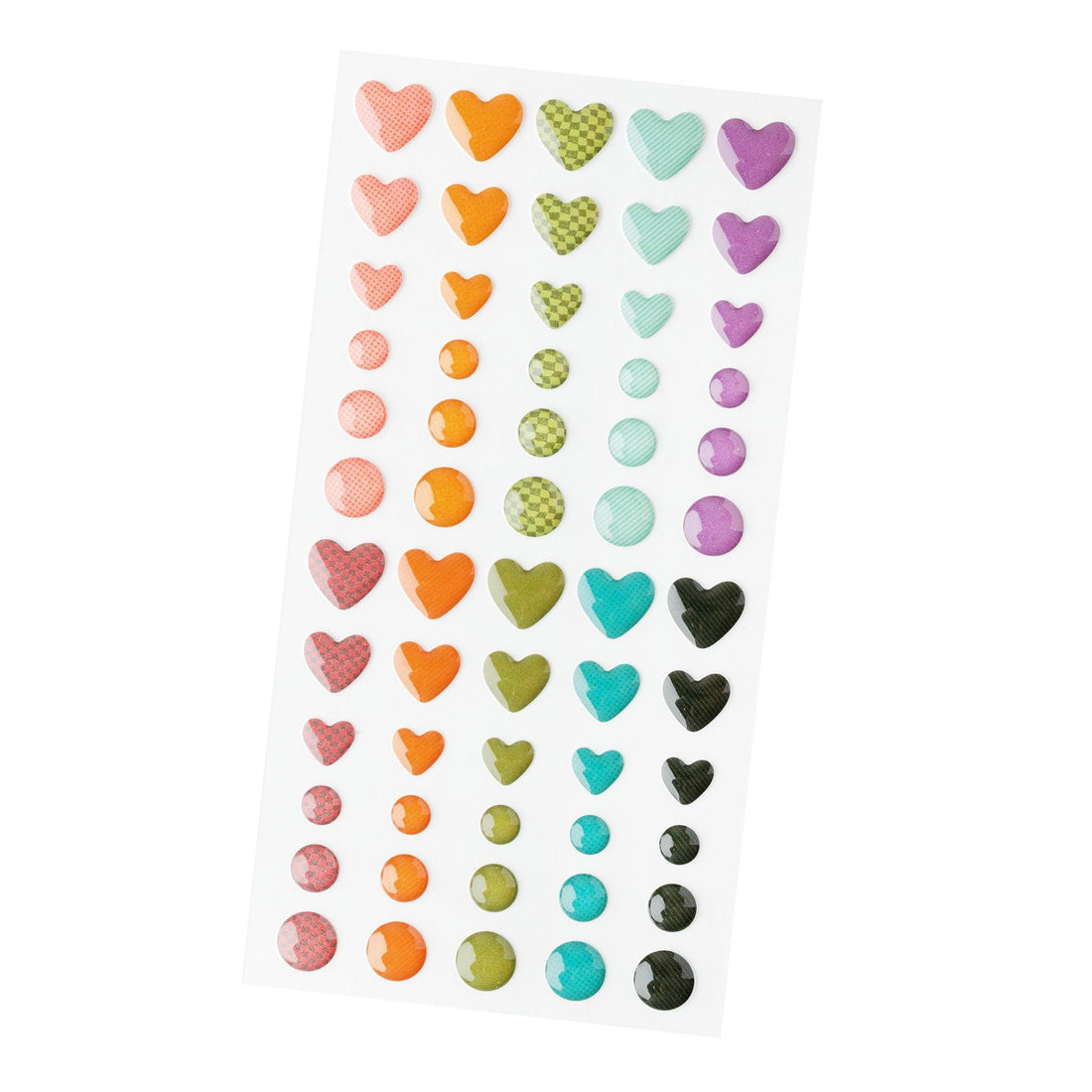 April & Ivy Enamel Dots  /Pegatinas Esmaltadas Hiedra de Abril Papel American Crafts